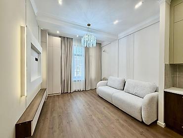 елисей: 2 комнаты, 48 м², Асанбай мкр Элитка, 10 этаж, Дизайнерский ремонт — 6