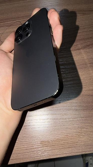 iphone cs: IPhone 14 Pro, Б/у, 256 ГБ, Черный, Зарядное устройство, Защитное стекло, Чехол, 78 % — 3
