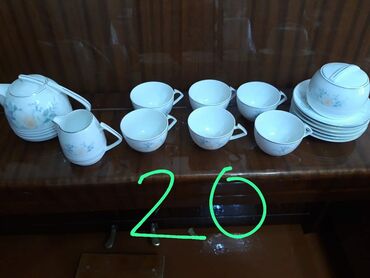 хрустальные стаканы: Чайный набор
