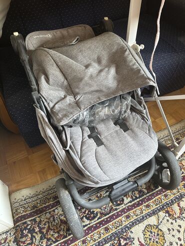 prsluci sa dva lica: Kišobran kolica za bebe Kinderkraft CRUISER grey  Od rođenja do 15