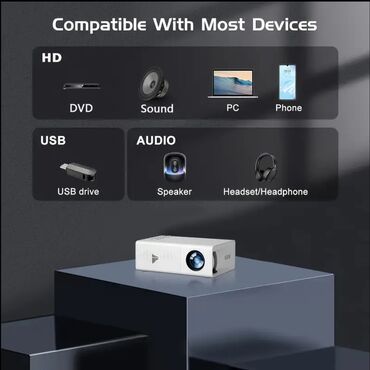 Proyektorlar: Yeni Portativ Proyektor Ünvandan götürmə -da lalafo.az — 4 Proyektorlar: Yeni Portativ Proyektor Ünvandan götürmə — 4