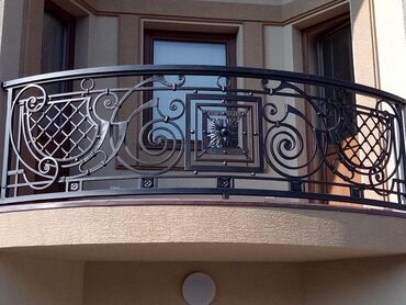 Qapı tacları və plintusları: Dəmir məhəccər və giriş üçün dekorativ metal başlıq (vizor) istehsalı — 6