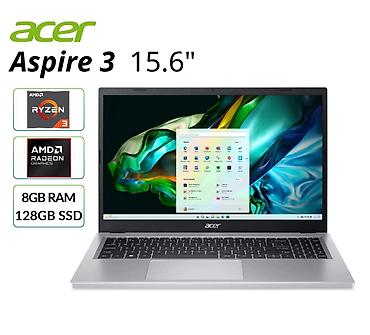 Acer Aspire | Ryzen 3 | 8GB RAM | 128GB SSD | Windows 11 | İdeal