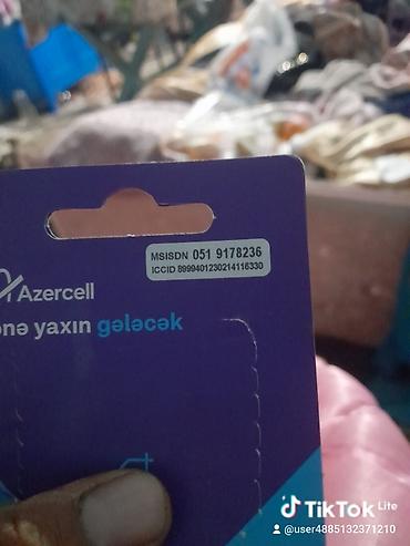 SİM-kartlar: Nömrə: ( 051 ) — 12