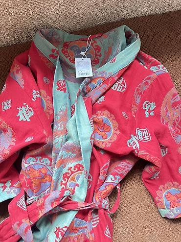 женские халат: Халат 2XL / 54 Размеры есть - Женский халат на запах с поясом и — 3