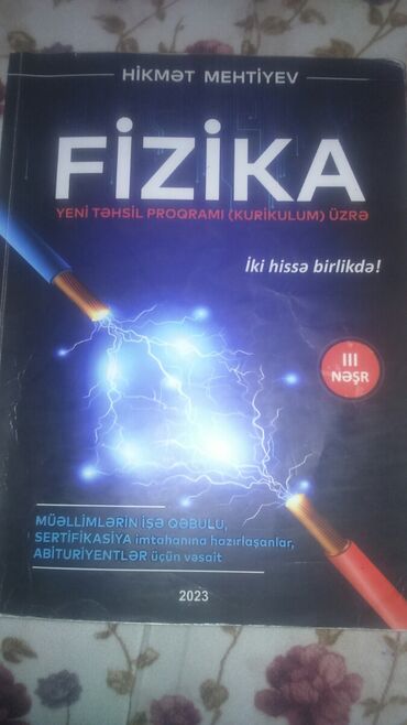 fizika inkişaf dinamikası: Hikmət Mehtiyev 3cü nəşr 2023 cü il
Kitab səliqəlidir