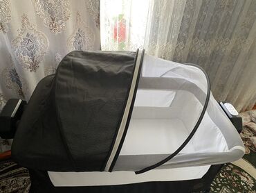 защитный барьер для взрослой кровати: Люлька, Колдонулган, Бешик, түсү - Кара