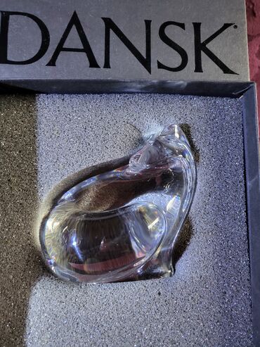 Ostali kućni dekor: Kristalna nova polarna lisica,vintaz Polar kolekcija Austrija — 2