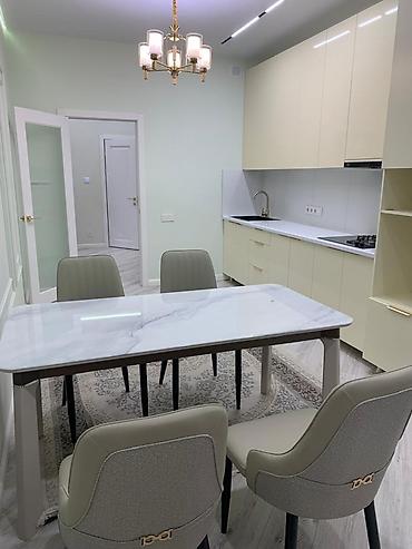 капстрой сити квартира: 2 комнаты, 77 м², Асанбай мкр Элитка, 2 этаж, Дизайнерский ремонт — 2