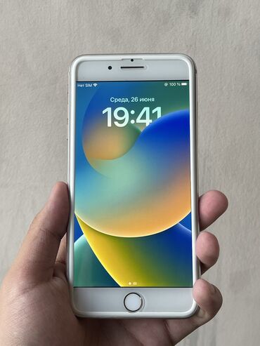 iphone se 2020 lalafo: IPhone 8 Plus, Б/у, 64 ГБ, Rose Gold, Защитное стекло, Чехол, 100 %