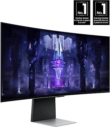 Мониторы: Монитор, Samsung, Б/у, OLED, 34" - 35" — 4
