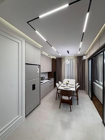 квартиры токмок: 3 комнаты, 122 м², Элитка, 9 этаж, Евроремонт — 3