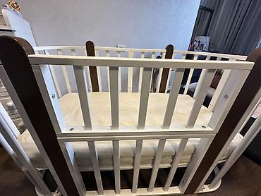 bag ucun stol: Uşaq beşiyi, çarpayı. Geniş ölçülüdür 130x70 ölçüdədir, taxtadır — 5