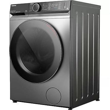toshiba: Стиральная машина автомат, Новый, Toshiba, До 9 кг, Фронтальная, Рассрочка — 5