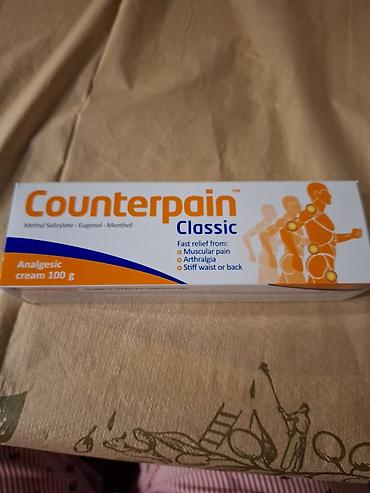 equilis lek: Counterpain Classic – analgetska krema, 100 g - Brend: Bausch + Lomb — 7