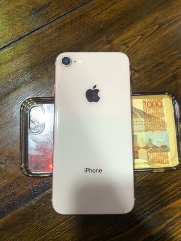islenmis monitorlar: IPhone 8, 64 GB, Matte Gold, Barmaq izi, Simsiz şarj