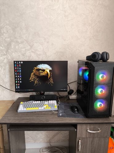 компютер игровой: Компьютер, ядер - 16, ОЗУ 8 ГБ, Игровой, Новый, Intel Core i3, NVIDIA GeForce RTX 2070, HDD + SSD