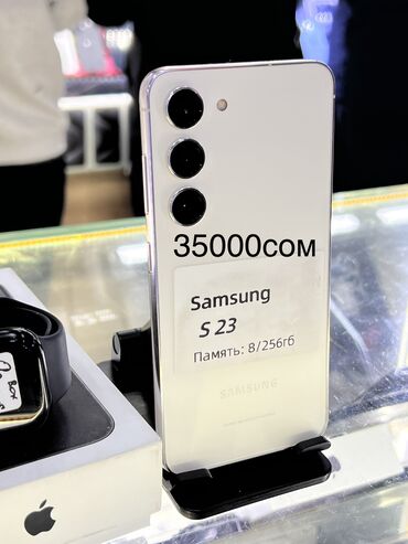 Apple iPhone: IPhone 15 Pro Max, Б/у, 256 ГБ, Natural Titanium, Наушники, Зарядное устройство, Защитное стекло, В рассрочку, 95 % — 19