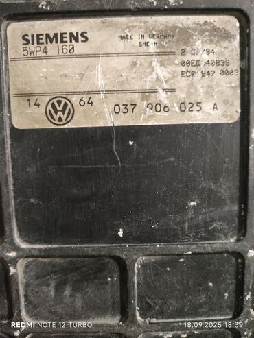 кудайберген авто запчас: ЭБУ (блок управления двигателем) Siemens для Volkswagen. Возможно и на
