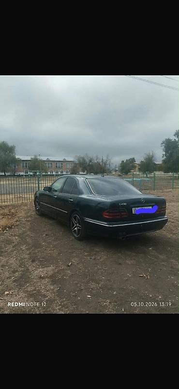 Продажа авто: Mercedes-Benz E-Class: 2000 г., 4.3 л, Автомат, Бензин, Седан — 2