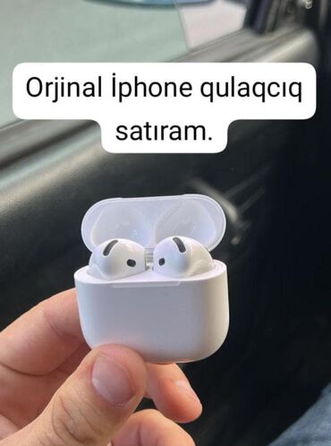 ucuz playstation 4 oyunları: Simsiz (Bluetooth) Qulaqcıqlar, Apple, rəng - Ağ