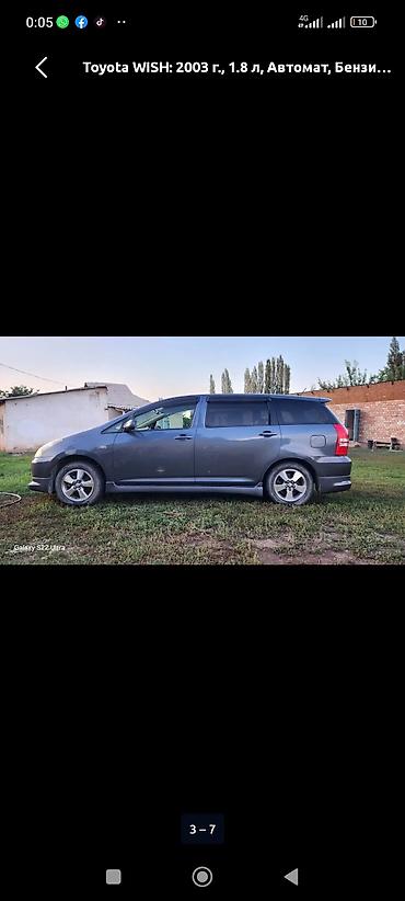 камри 70 балка: Toyota WISH: 2003 г., 1.8 л, Автомат, Бензин, Минивэн — 1