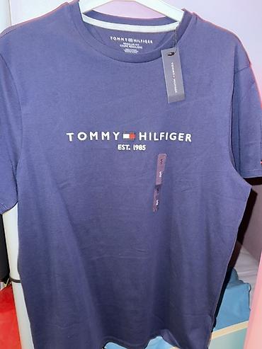 küpe: Futbolka, Tommy Hilfiger, S, rəng - Göy — 1