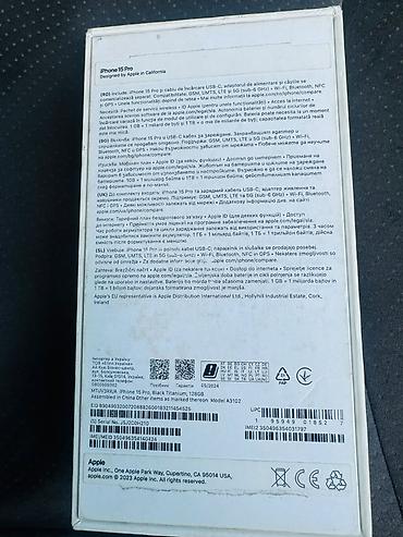 telefon stabilizer: IPhone 15 Pro, 128 GB, Graphite — 5