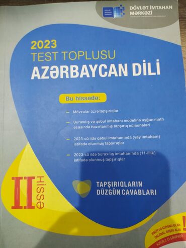 toshiba azerbaycan: Azərbaycan dili test toplusu 2-ci hissə