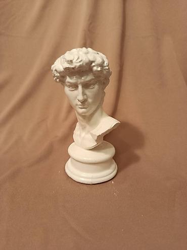 Fiqurlar: Fiqur, Gips, rəng - Ağ — 3