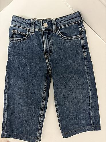 Джинсы и брюки: H&M uşaq cins şalvarı - Model: Loose Fit, Straight Leg - Bel — 1