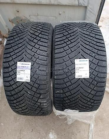 27540 r22 зима: Шины 275 / 40 / R 22, Зимняя шипованная, Новый, Комплект, Внедорожные (АТ/МТ), Франция, Michelin — 1