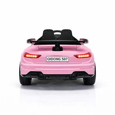 sivi tech fleece: Automobil za decu na akumulator Sport Plus Roze (12V) – SM-25106R-290 — 5