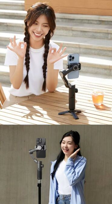Telefon üçün stabilizatorlar: Gimbal P02 – Ağıllı Video Çəkiliş üçün Mükəmməl Vasitə! 🎥✨ Gimbal P02 — 13