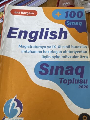 nargiz najaf 100 sinaq pdf: İnci bəxşəlili sınaq toplusu