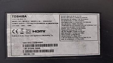 mini televizor: Toshiba 32BV512V1 LCD televizor + orijinal pult - Ekran: 32 düym LCD — 2