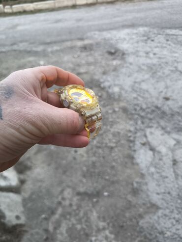 Qol saatları: Qol saatı, G-Shock, rəng - Sarı — 4