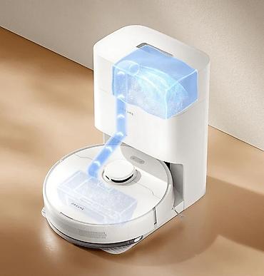 loona robot: Dreame D10 Plus robot tozsoran və özünüboşaldan baza stansiyası - — 4