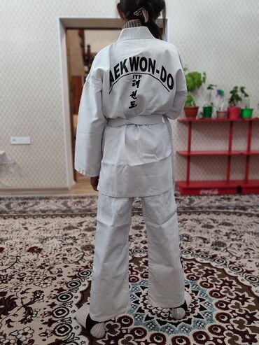 кимоно детский: Комплект, цвет - Белый, Новый