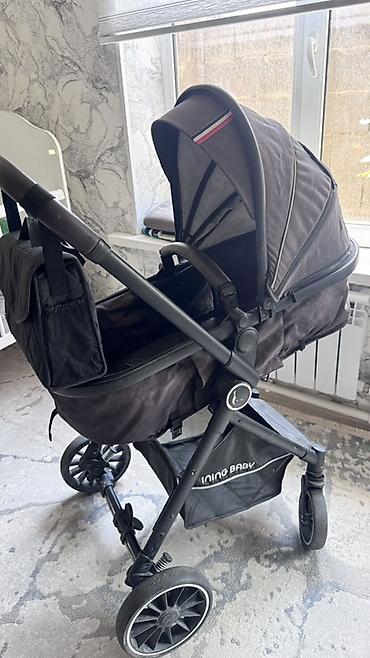 коляска бу ош: Коляска-трансформер INING BABY 2в1 люлька и прогулочный блок — 2