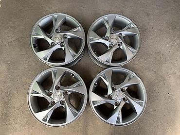 Литые Диски R 15 Hyundai, Комплект, отверстий - 5, Б/у