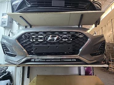 Бампер Hyundai, Б/у, Оригинал