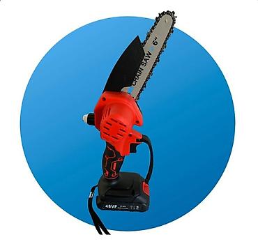 Setovi akumulatorskog alata: Akumulatorski set za orezivanje – mini lančana testera 6" + električne — 4