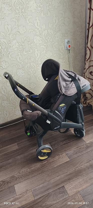 Коляски: 1)Коляска серая 7500, слинг в подарок 2) Коляска - автокресло 6800 — 2