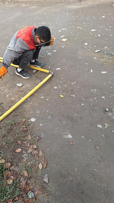 construction: Газификация, Монтаж газопровода — 9