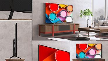 hisense 65: Телевизор Hisense 55E7NQ 2024 4K QLED Смарт тв видаа голосовой — 3