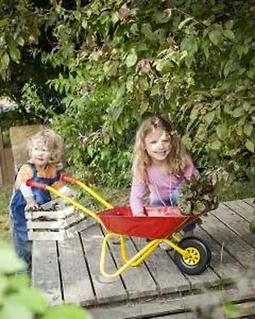 Sve za dečije igralište: Dečija metalna kolica za baštu - Robusna baštenska kolica prilagođena — 6