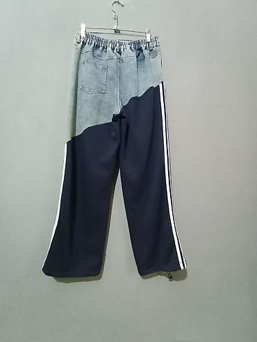 Kişi geyimləri: İdman Şalvar, Adidas, Standart, rəng - Göy — 2