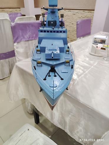 Спорт и хобби: Gəmi modeller el yapımı işlek vəziyyətdədir — 10