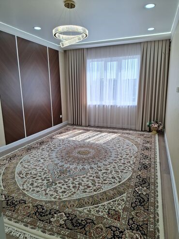 продажа домов город кант: 60 м², 2 комнаты, Бронированные двери, Балкон застеклен, Евроремонт